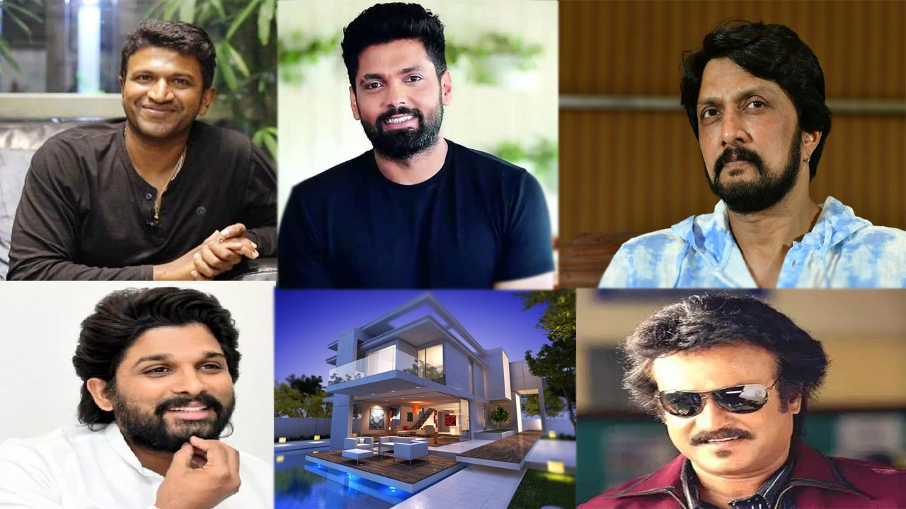South indian film stars Houses
