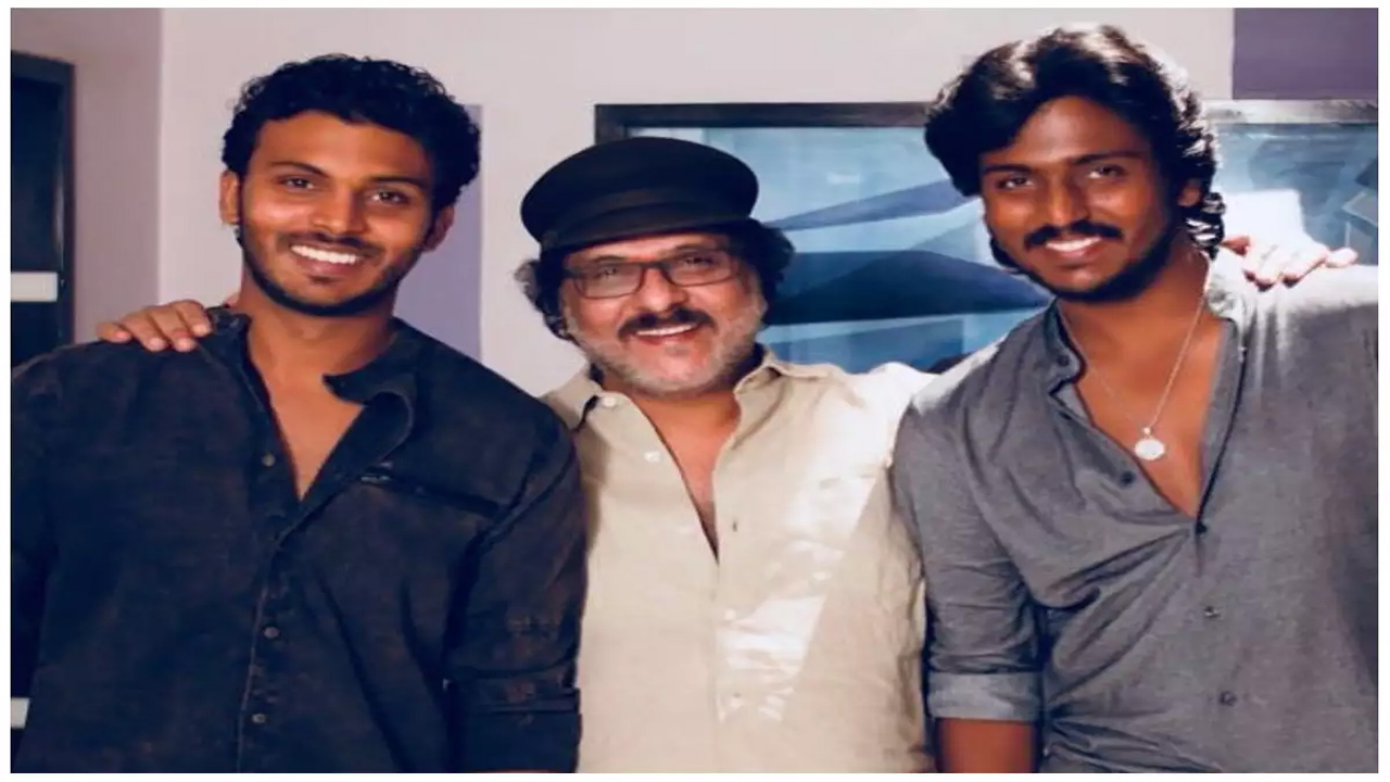 Ravichandran With Sons